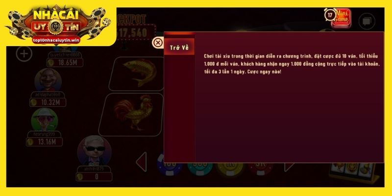 Cược tài xỉu an toàn và nhận thưởng hấp dẫn tại Manclub