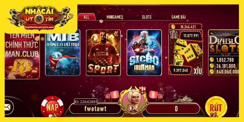 Manclub và BK8 đều uy tín