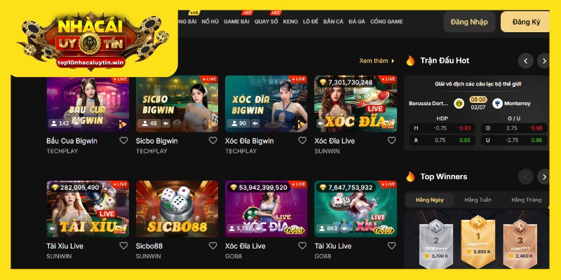 Vô vàn game chơi tại Q88 và 188bet