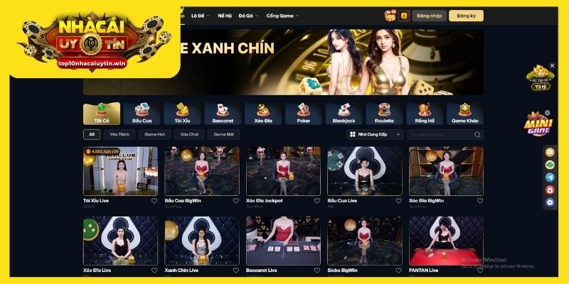 Kho game khổng lồ đáp ứng nhu cầu của nhiều người chơi 