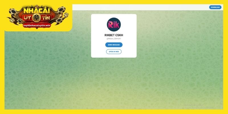 Hệ thống CSKH Rik bet hoạt động 24/7